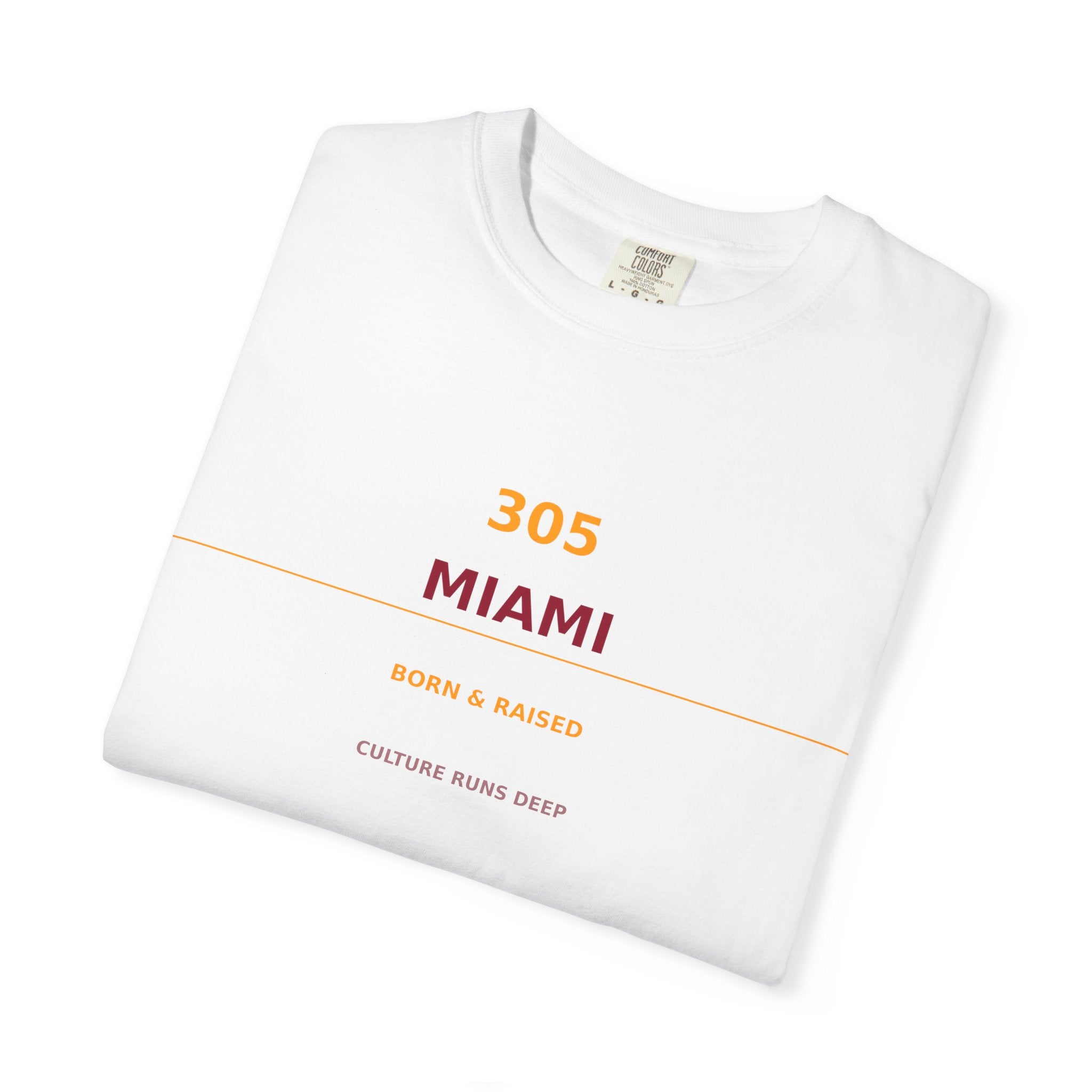 305 Miami | Born & Raised South Florida Tee