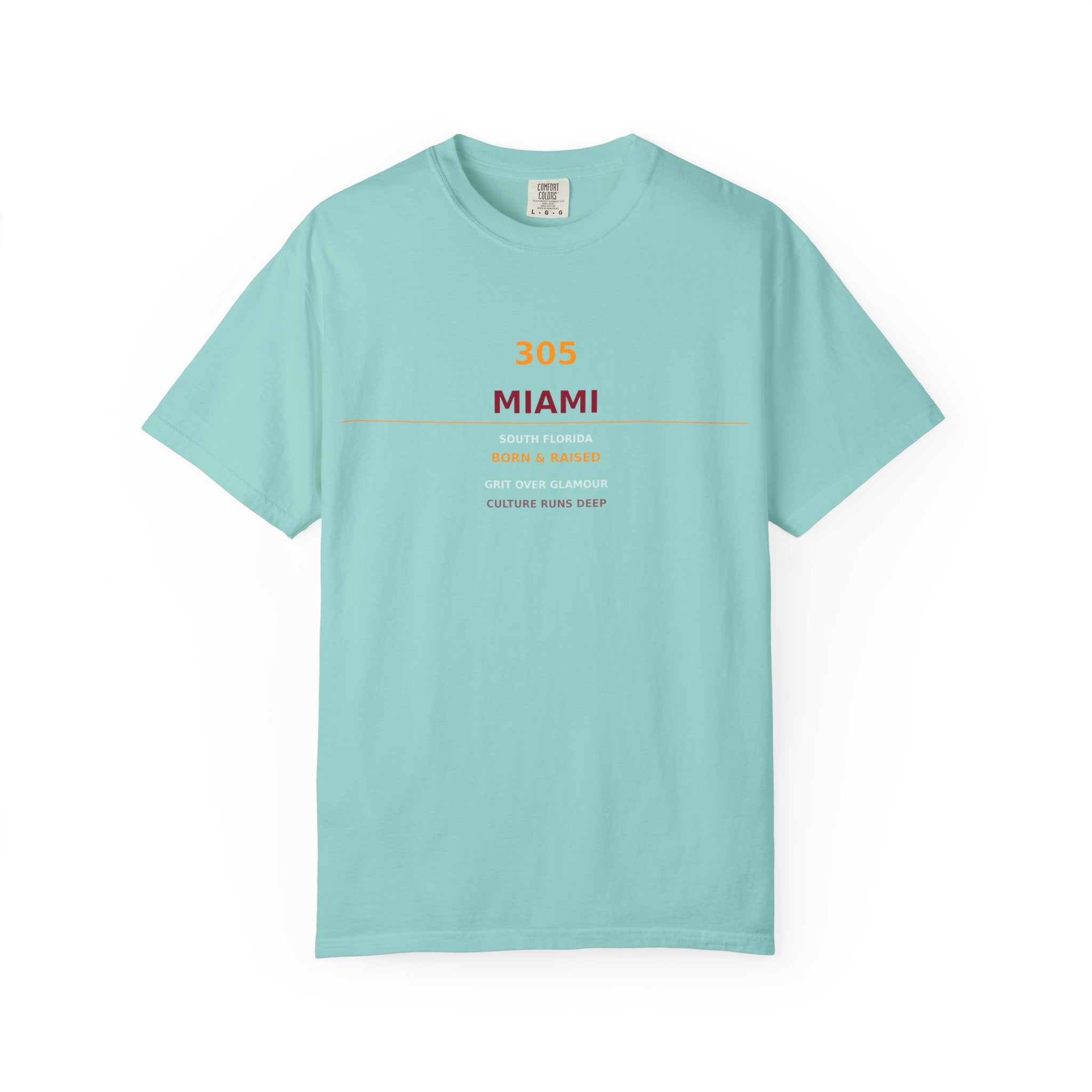 305 Miami | Born & Raised South Florida Tee