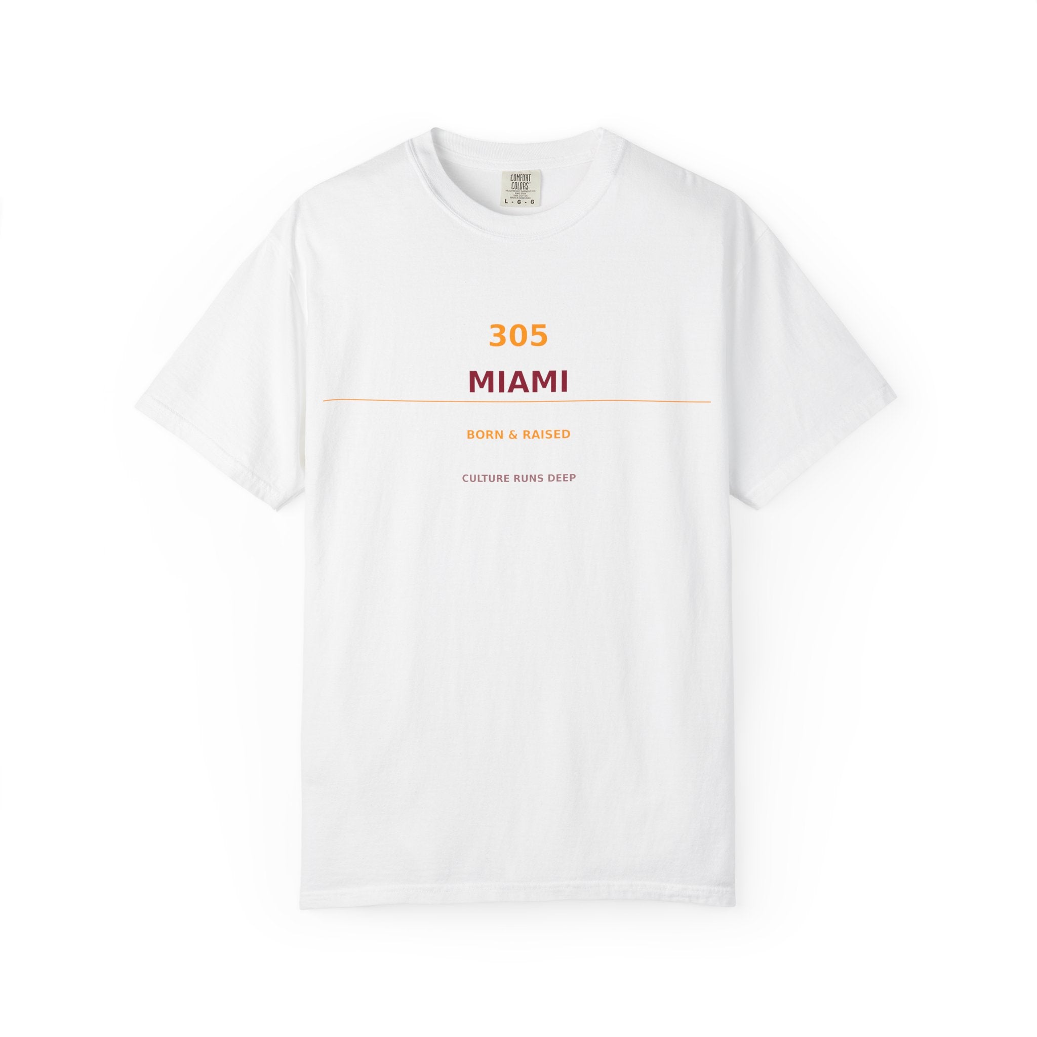 305 Miami | Born & Raised South Florida Tee