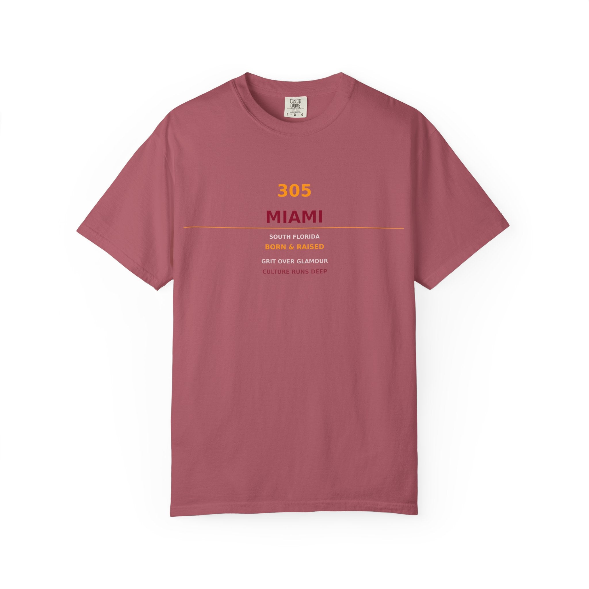 305 Miami | Born & Raised South Florida Tee