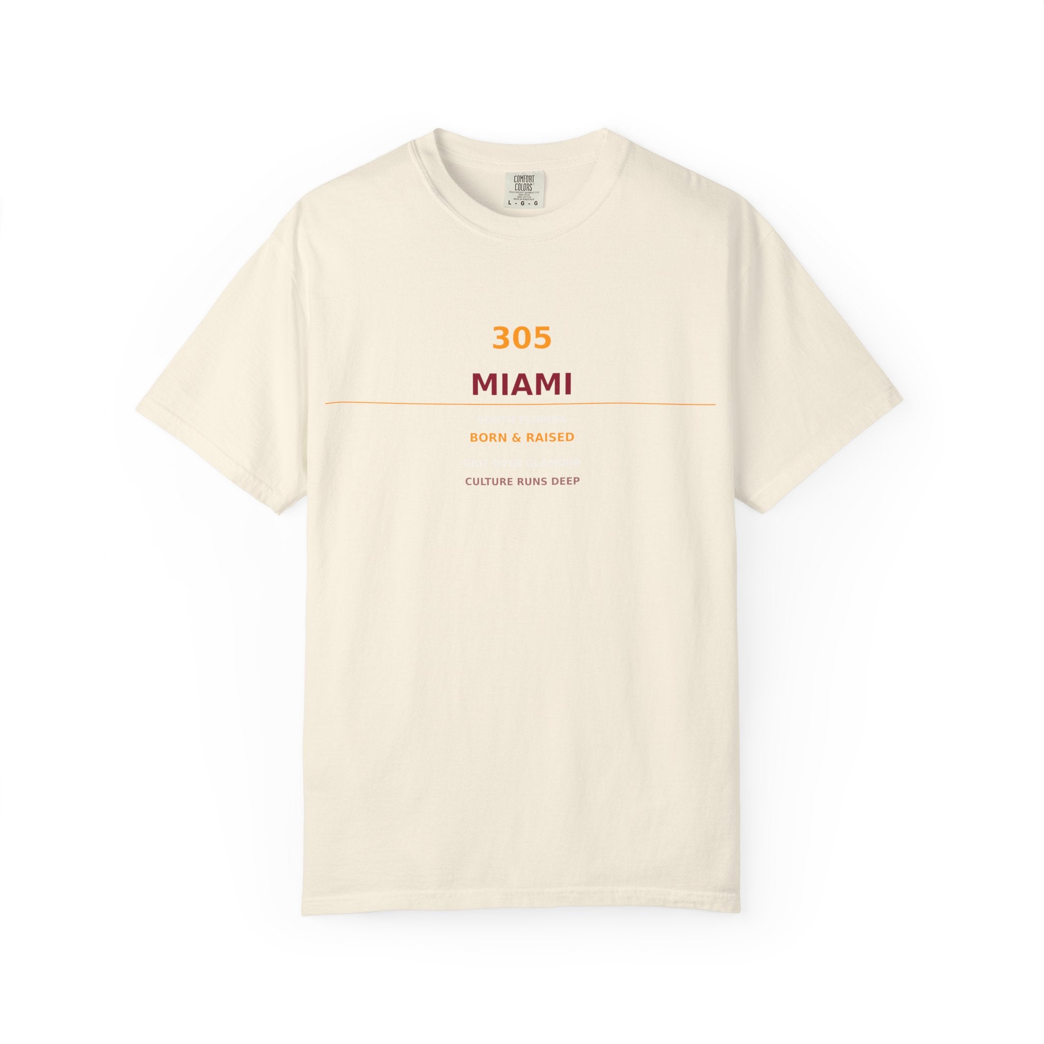 305 Miami | Born & Raised South Florida Tee